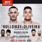 UFC Fight Night 74: "Holloway vs Oliveira" Play-By-Play & Results