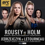 UFC 193: "Rousey vs Holm" Live Play-By-Play & Results