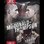 UFC Fight Night 89: "MacDonald vs Thompson" Play-By-Play & Results