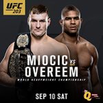 UFC 203: "Miocic vs Overeem" Live Play-By-Play & Results