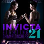 Invicta Fighting Championships 21 Live Play-By-Play & Results