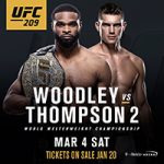 UFC 209: “Woodley vs Thompson 2” Results & Recap