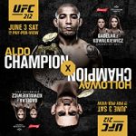 UFC 212: "Aldo vs Holloway" Live Play-By-Play & Results