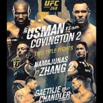 UFC 268: “Usman vs Covington 2” Live Play-By-Play & Results