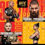 UFC 275: "Teixeira vs Procházka" Live Play-By-Play & Results