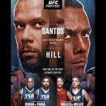 UFC On ESPN 40: "Santos vs Hill" Live Play-By-Play & Results