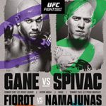 UFC Fight Night 226: "Gane vs Spivak" Live Play-By-Play & Results